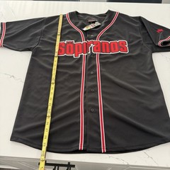 Vintage 90s The Sopranos Baseball Jersey NWT Men’s Size M HBO Exclusive #1 Rare