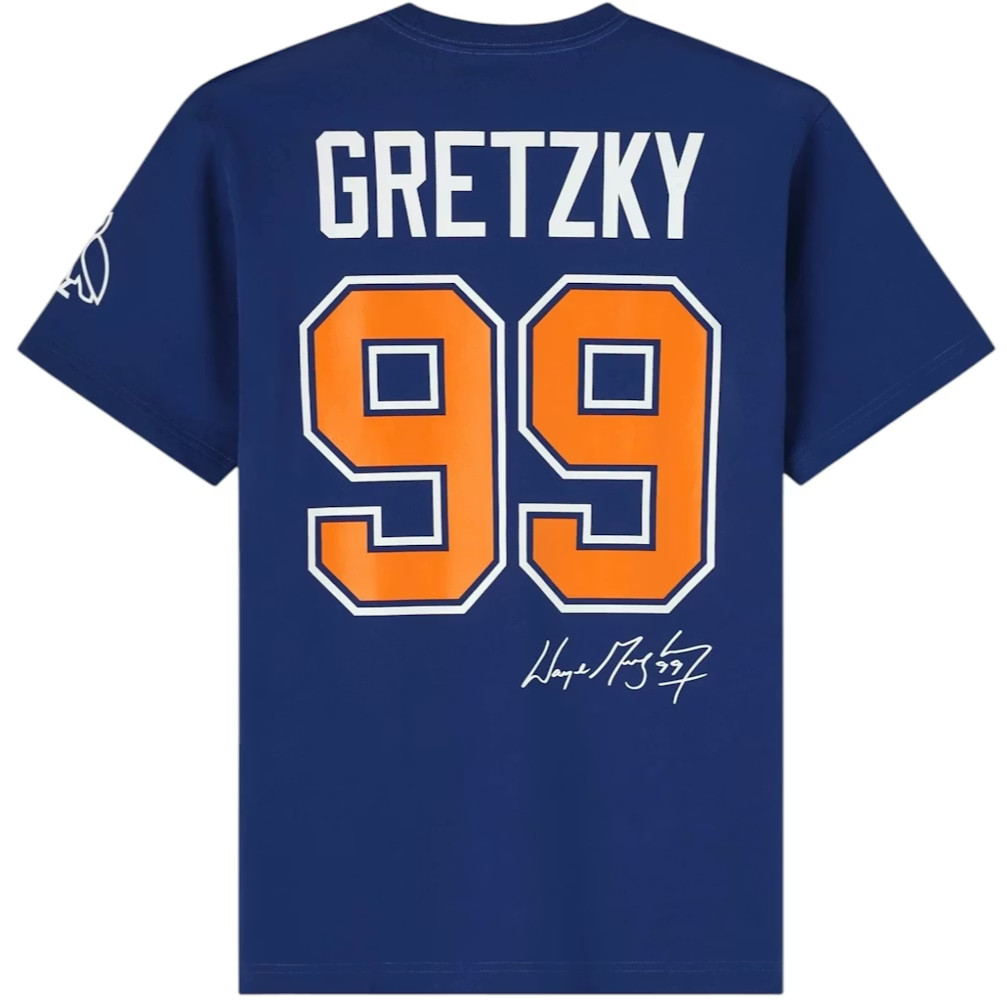 OVO x Wayne Gretzky Blue Tee Shirt - Small - New gallery