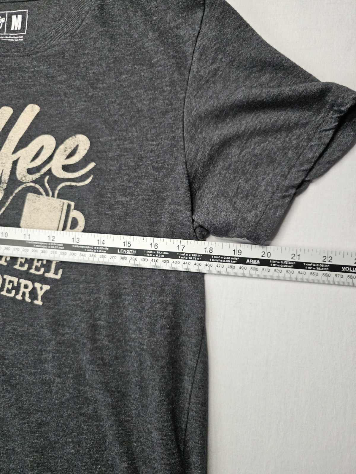 Crazy Dog T-Shirts Coffee Makes Me Feel Less Murdery Funny Sarcastic Tee Men’s M gallery