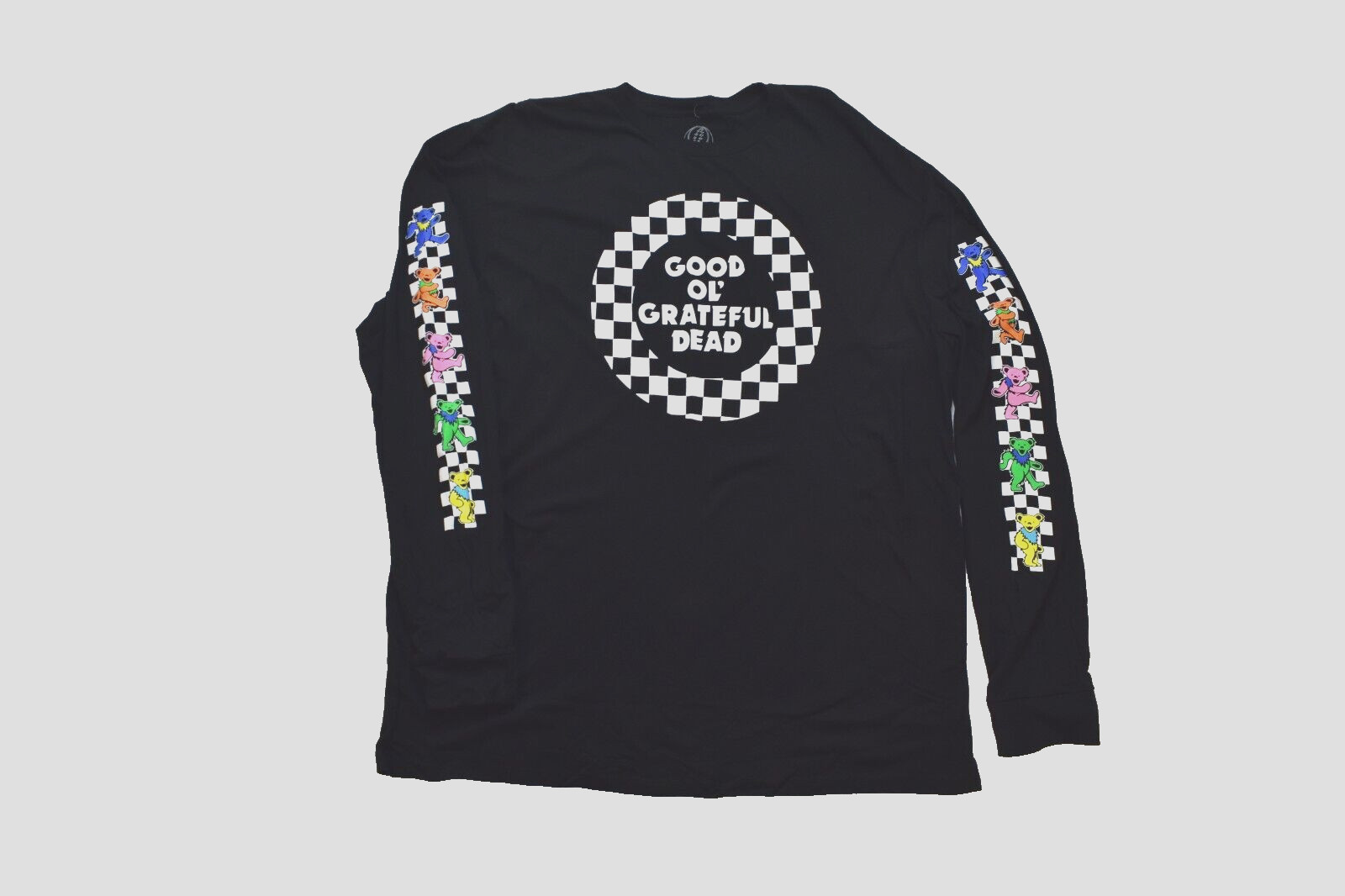 Grateful Dead Mens Good Ol' Dancing Bears Long Sleeve Black Shirt New 2XL gallery