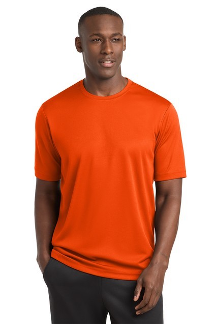 Sport-Tek Premium RacerMesh Performance T-Shirt ST340 NEON ORANGE XL 11-25