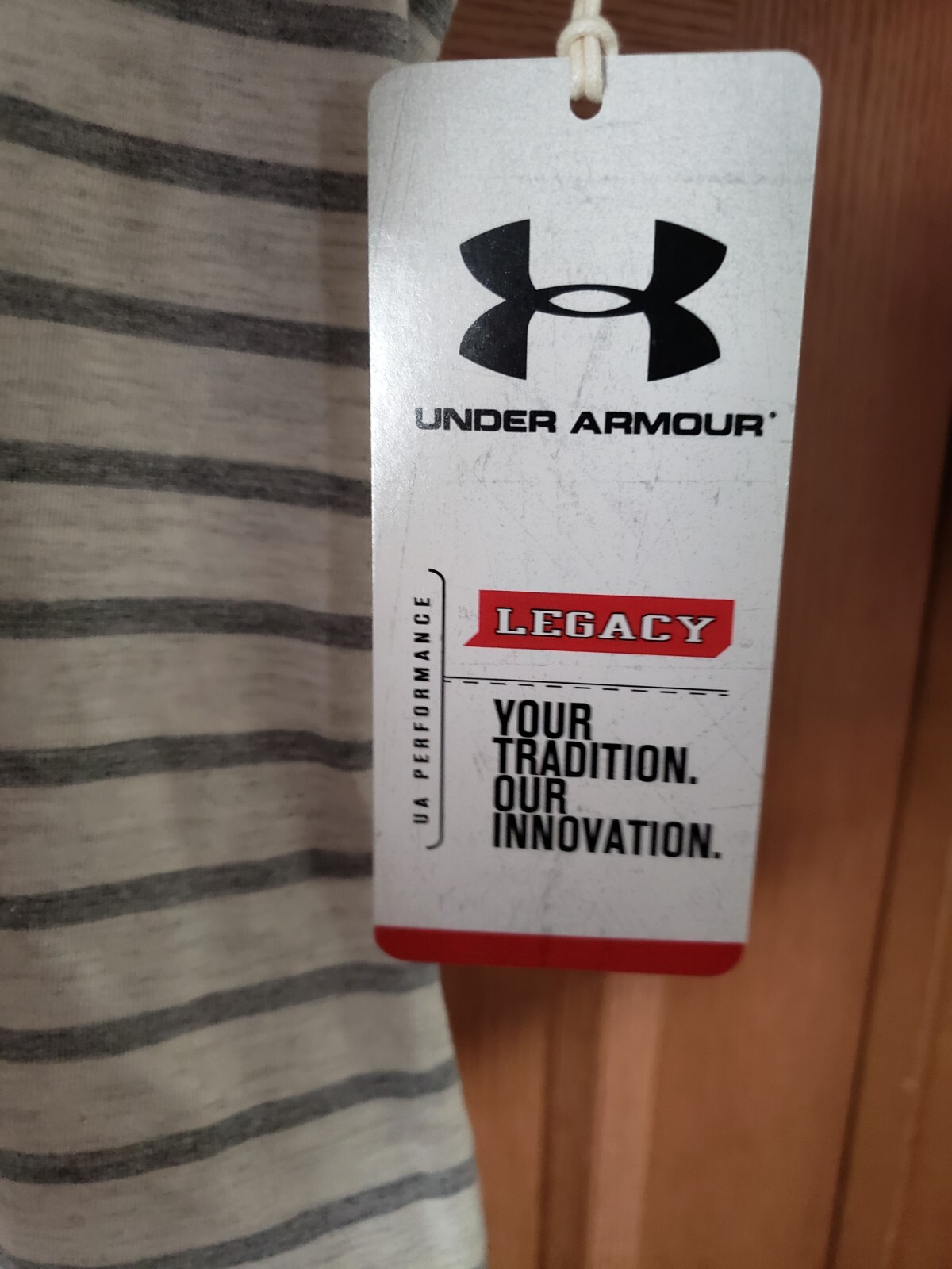 NWT UNDER ARMOUR LEGACY MENS SMALL SEMI-FITTED..SHIRT NEW WITH TAGS LOOK.. gallery