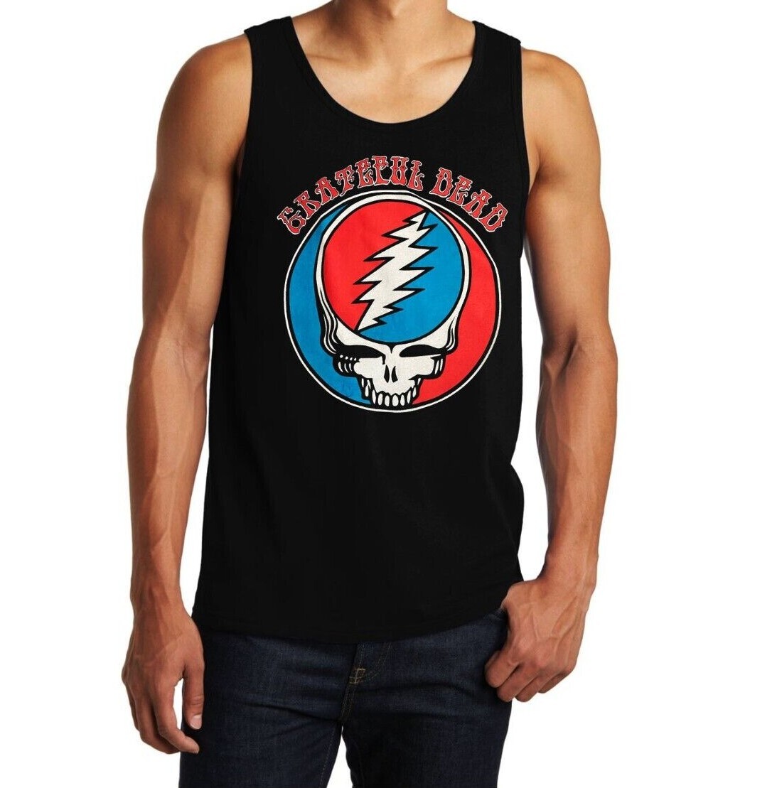 Grateful Dead Rock Band Men's Tank Tops (Multiple Variations) gallery