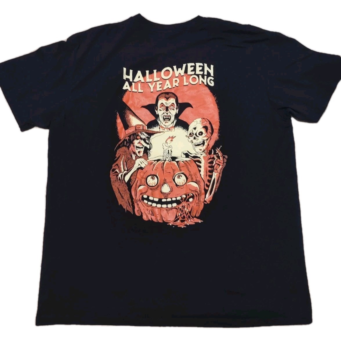 The Halloween Shirt Co Halloween All Year Black 2XL T Shirt gallery