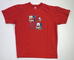 Ahiru No Pekkle Embroidered Duck T Shirt Red Japanese Kawaii Sanrio Tee