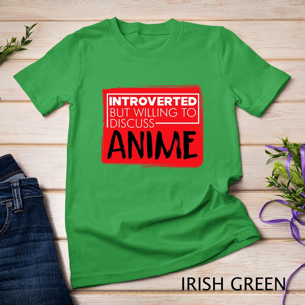 Funny Anime Japanese Animation Lovers Pun Quote Men Women T-Shirt Unisex T-shirt gallery