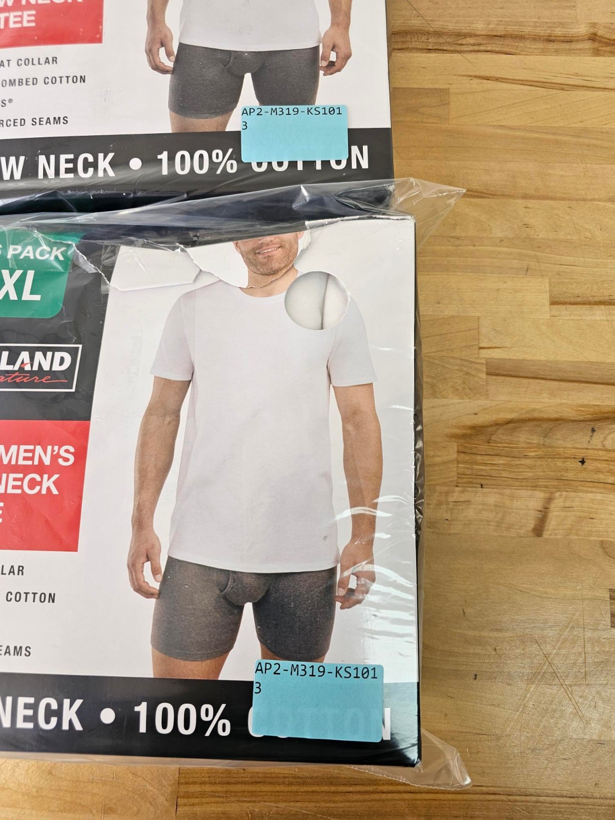 XL / X-LARGE WHITE - 6 PACK Kirkland Signature Men's Cotton Crew Neck T-Shirts gallery