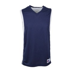CHAMPION PERFORMANCE MENS V NECK ATHLETIC REVERSIBLE TANK WINE WHITE