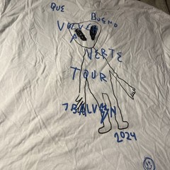Size Large J Balvin “QUE BUENO VOLVER A VERTE” T-Shirt