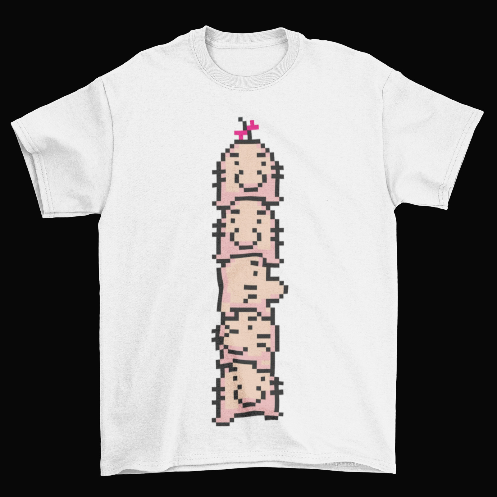 Mr. Saturn Tower T-Shirt Unisex Cotton Adult Sizes Nintendo Earthbound SNES New gallery