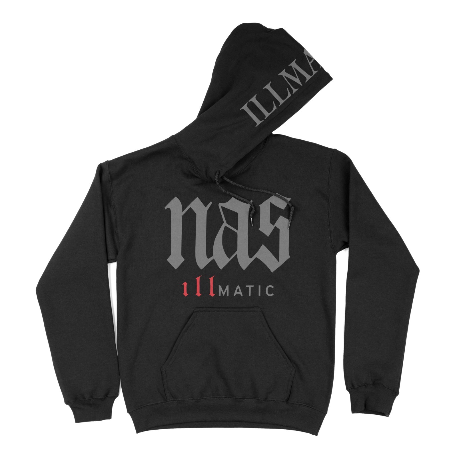 Nas Illmatic Men's Hoodie 90's Hip Hop Rapper Graphic Design Sizes S-4XL gallery