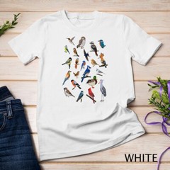 Blue Jay Cardinal Bullfinch Birds Birdlover Animal Biologist Unisex T-shirt