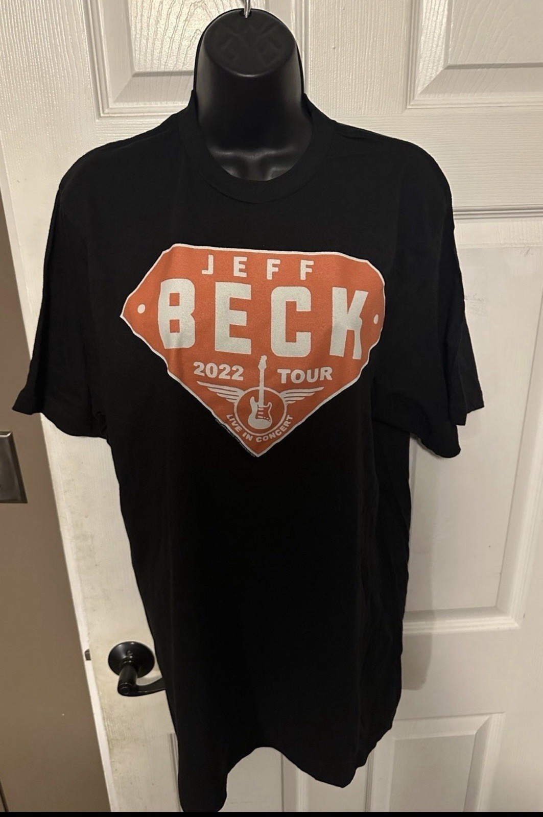 Jeff Beck 2022 Tour T-Shirt Sz LARGE NWOT 100% Combed Cotton Band Merch gallery