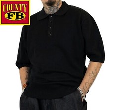 FB County Charlie Brown Short Short Sleeve Button Up Polo Shirts OG Chicano