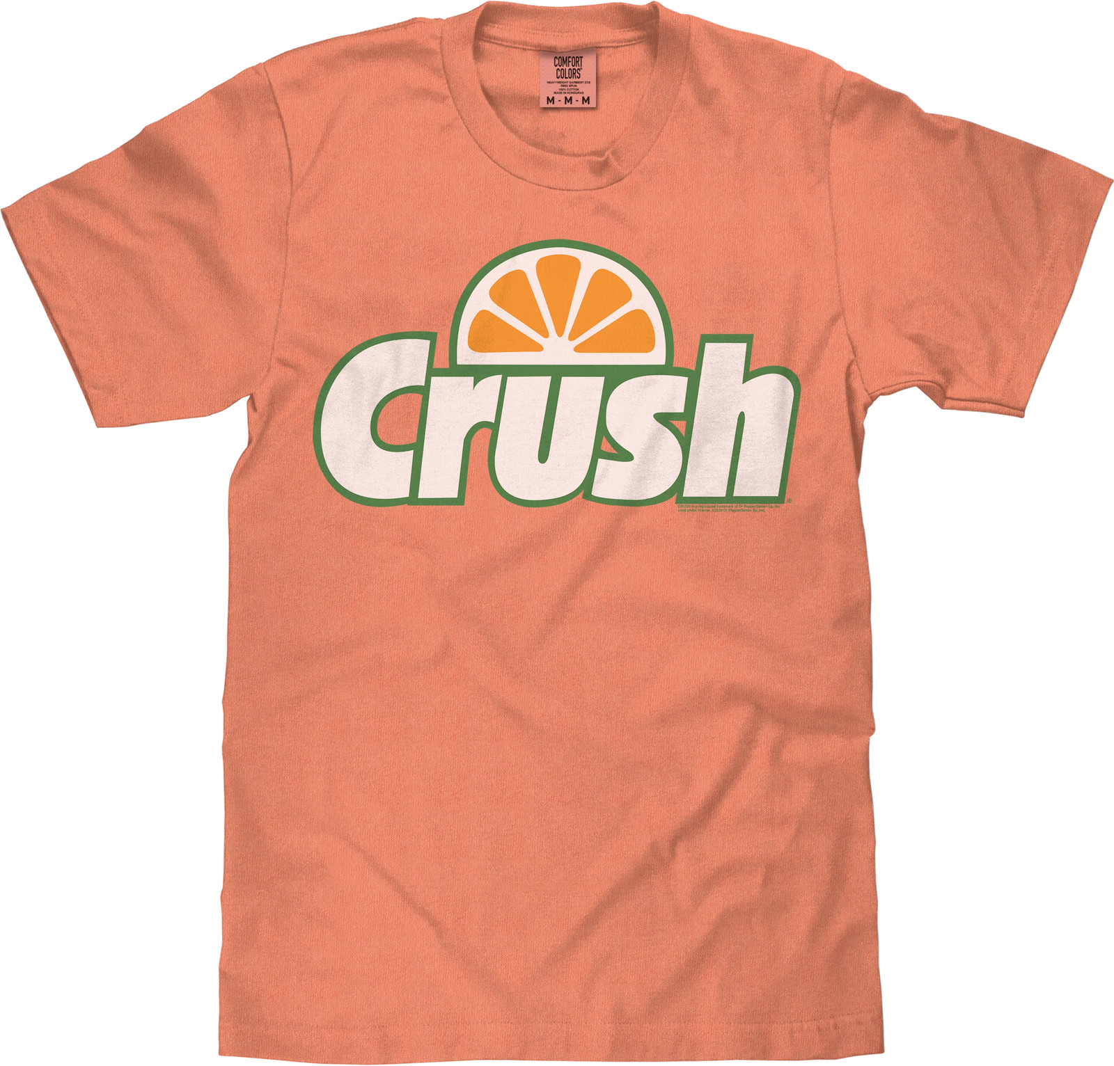 Tee Luv x Comfort Colors Orange Crush Logo Mens T Shirt Melon gallery