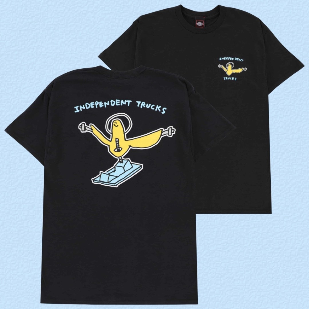 Independent Trucks Mark Gonzales Gonz Hanger T-Shirt Mens XL Black Skate Tee