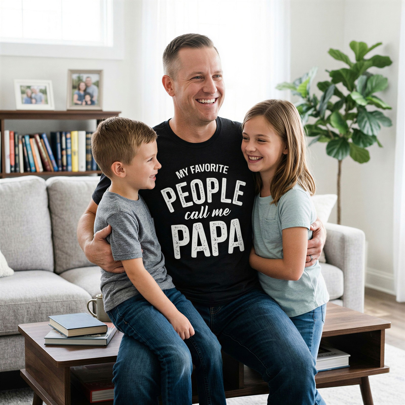 Mens My Favorite People Call Me Papa T Shirt Funny Humor Father Tee for Guys gallery