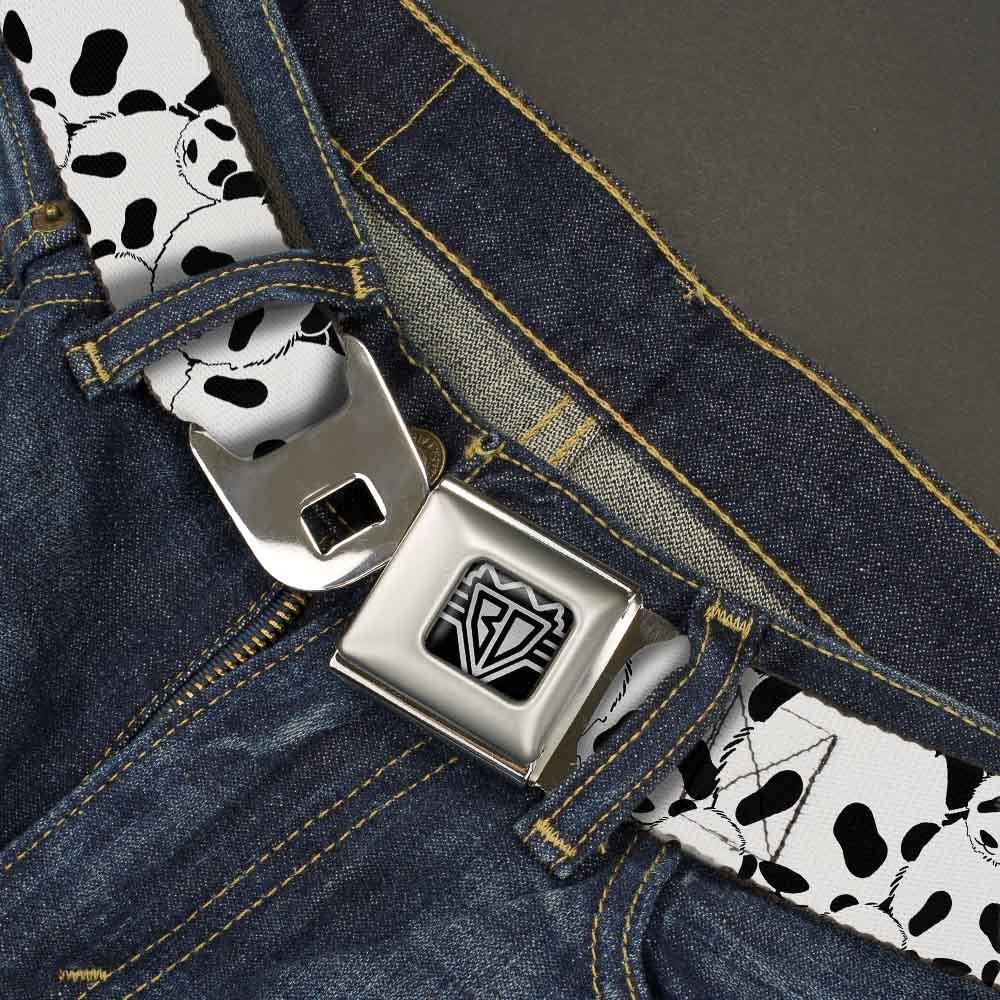 Seatbelt Belt - Panda Bear Stacked - 1.5" Wide - 24-38 Inches in Length gallery
