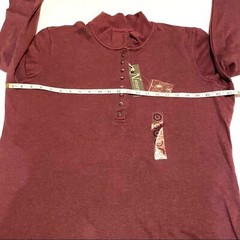 NWT Natural Reflections Half Button High Neck Shirt Men’s XL