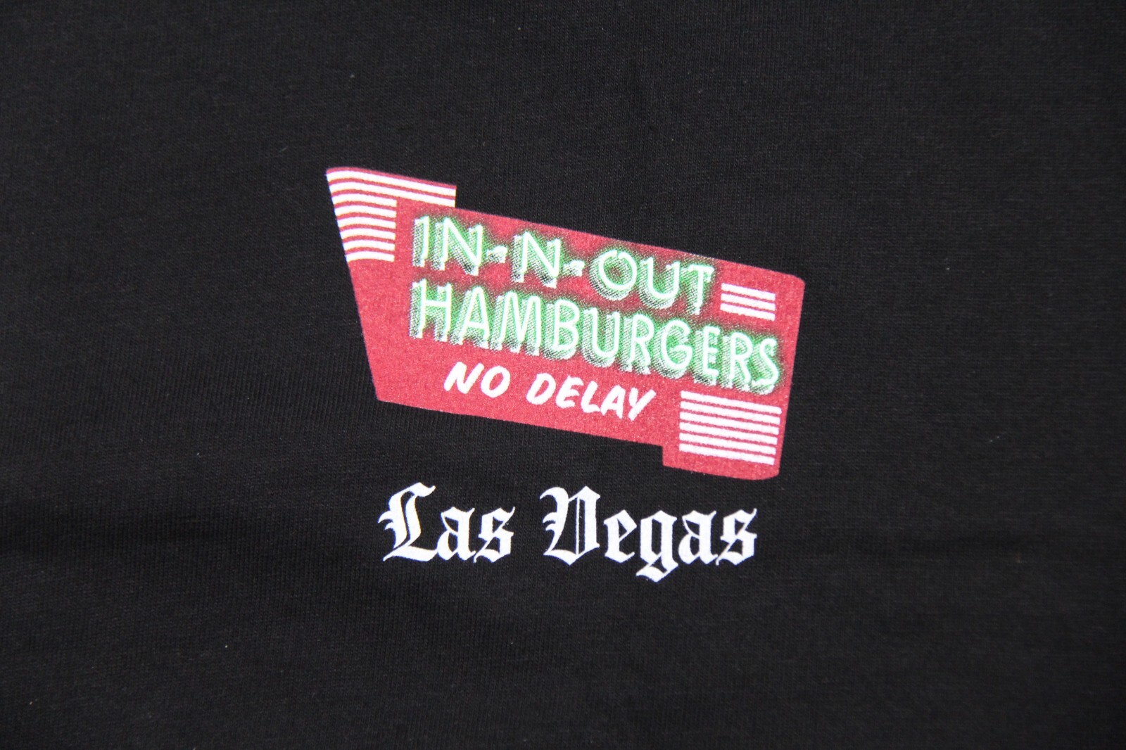 Las Vegas IN-N-OUT Burger T-Shirt Black or White 2023 QUALITY-N-SPEED Mult Sizes gallery