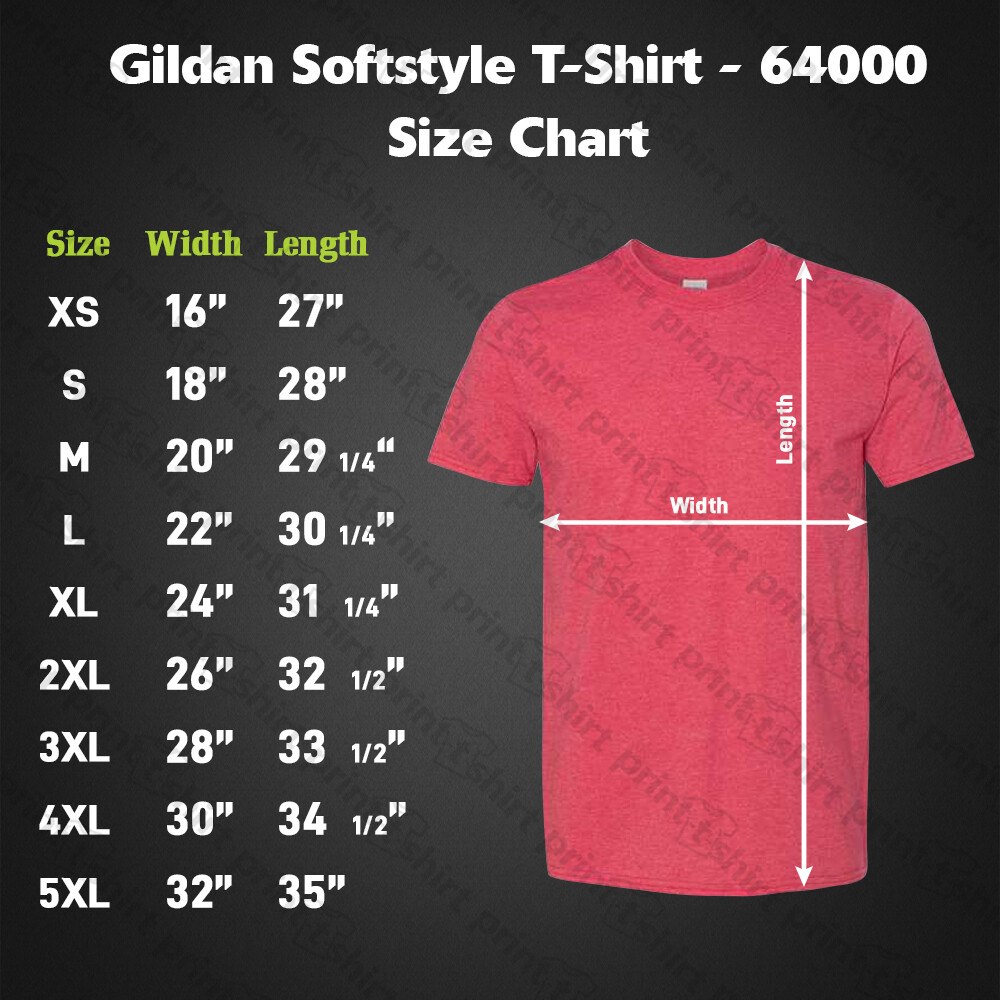 Gildan - Softstyle T-Shirt - 64000 Basic Unisex Classic Fit T-Shirt gallery