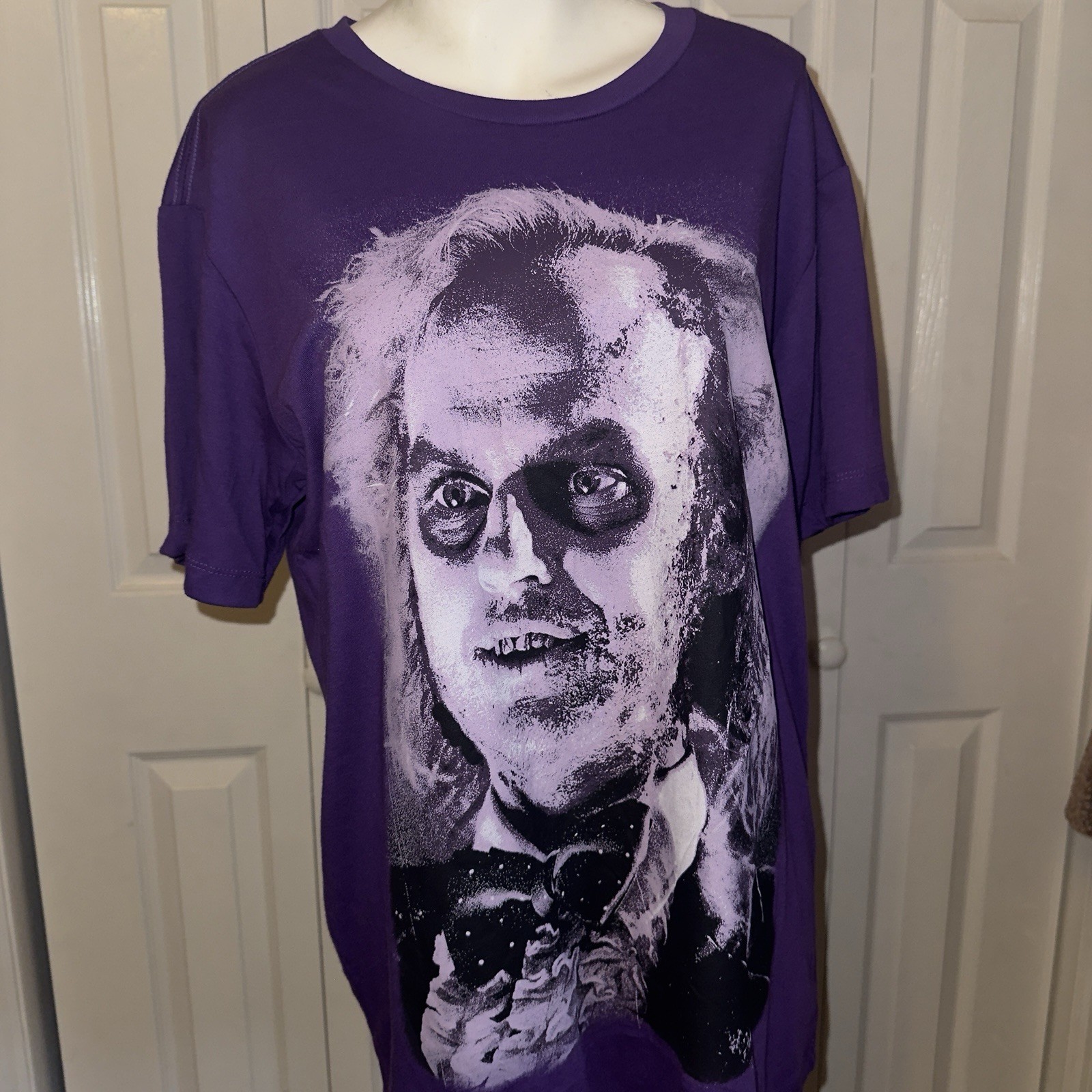 Beetlejuice Shirt Classic Movie Horror Graphic Tee Michael Keaton Halloween NWT gallery