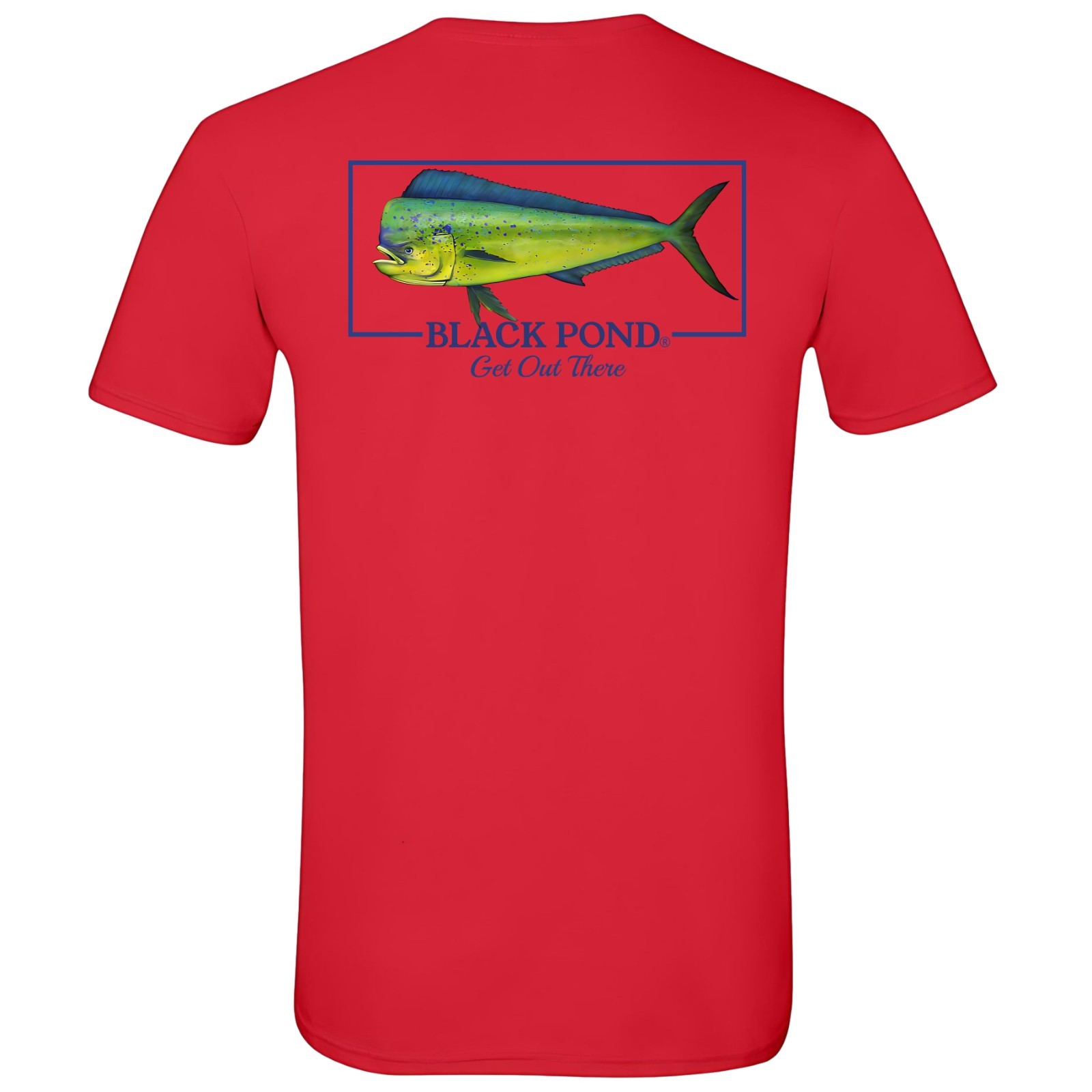 Black Pond Saltwater Series Men's T-shirt Offshore Fishing Mahi Dorado Dolphin gallery