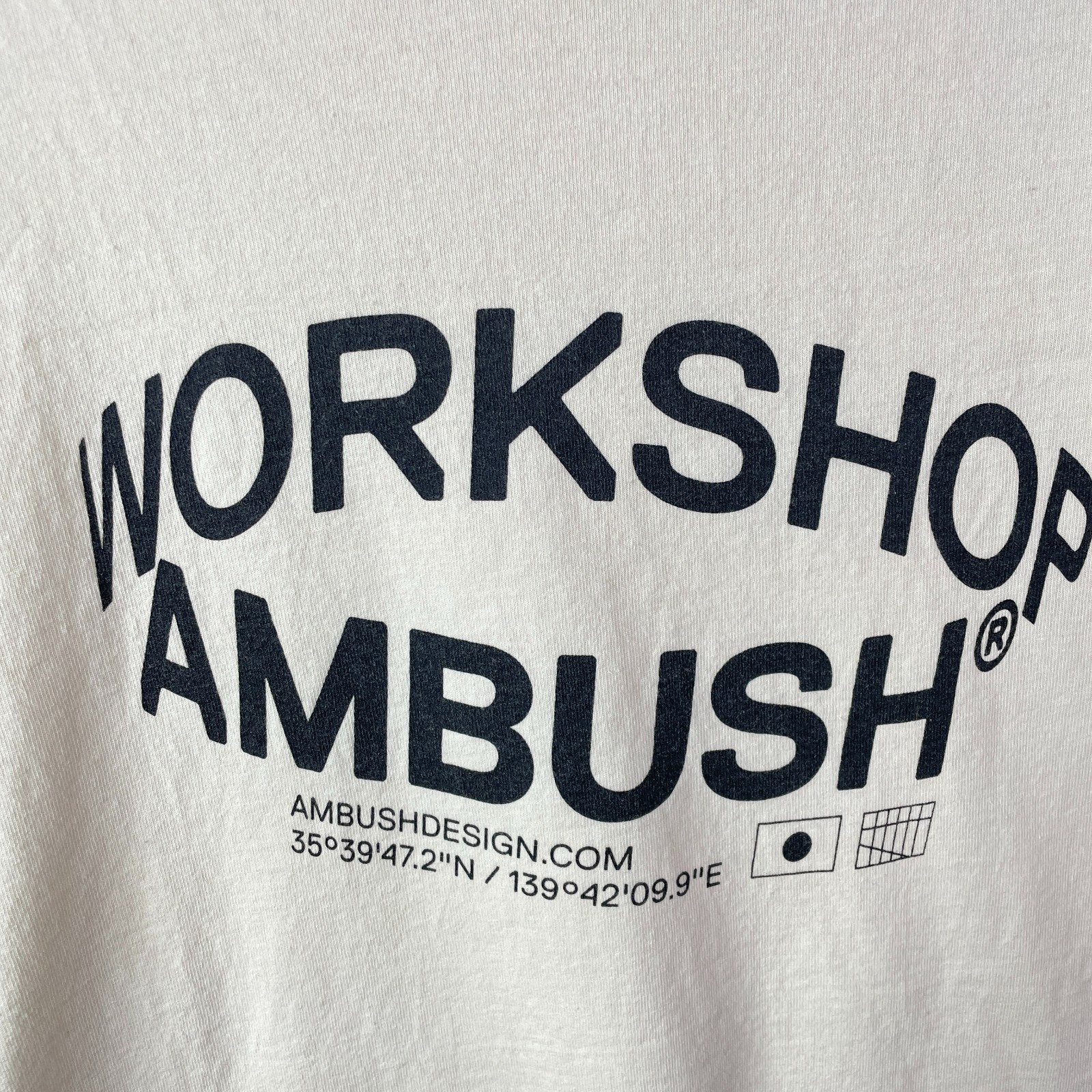 Ambush Shirt Mens Extra Large Yellow Logo Print Cotton Crew Neck Short Sleeve gallery