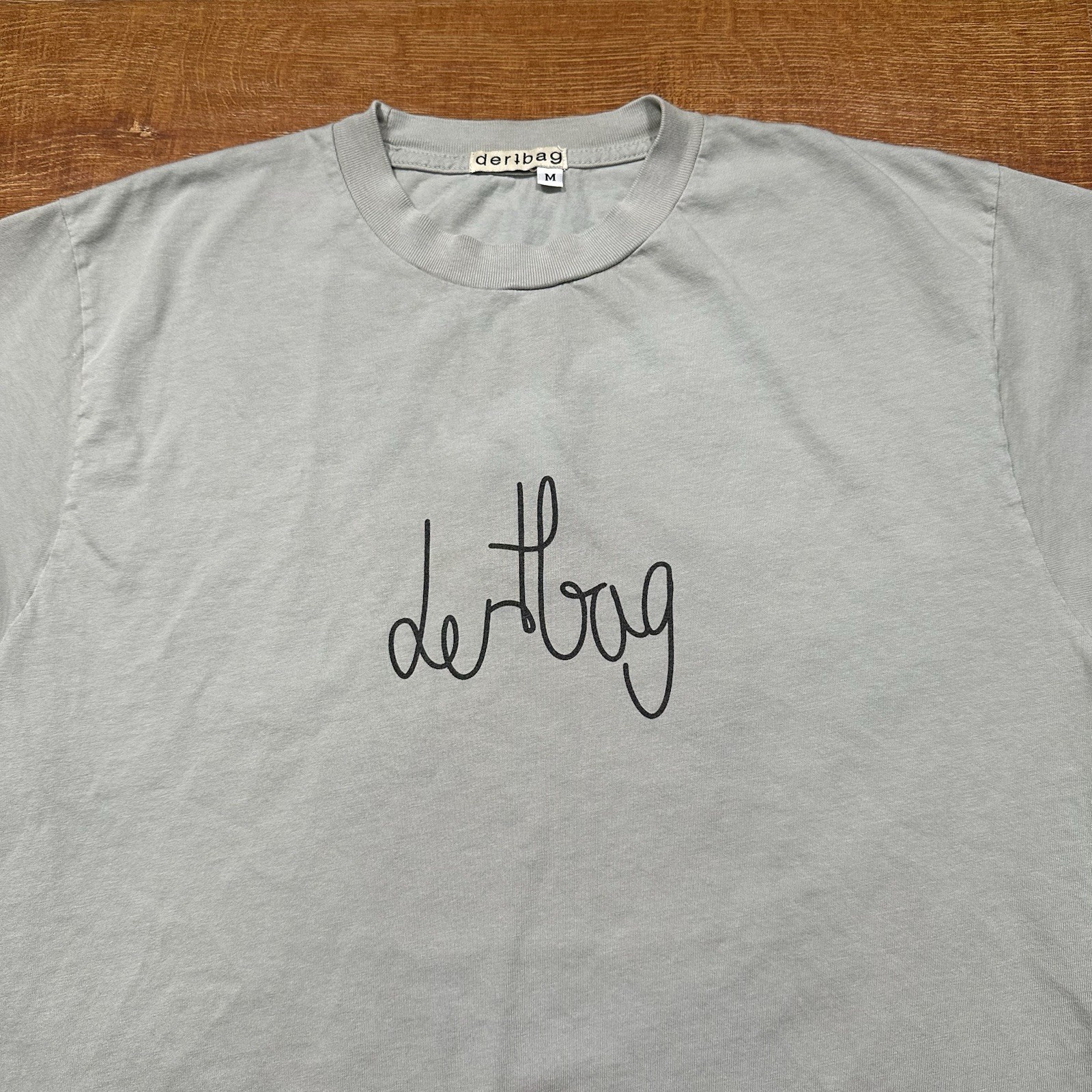 Dertbag T Shirt Men M Gray Short Sleeve Cotton USA Streetwear Essential Alt City gallery
