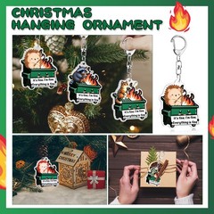 Dumpster Fire Response Team Gift 50 PCS, Emotional Support Acrylic Keychain Vet