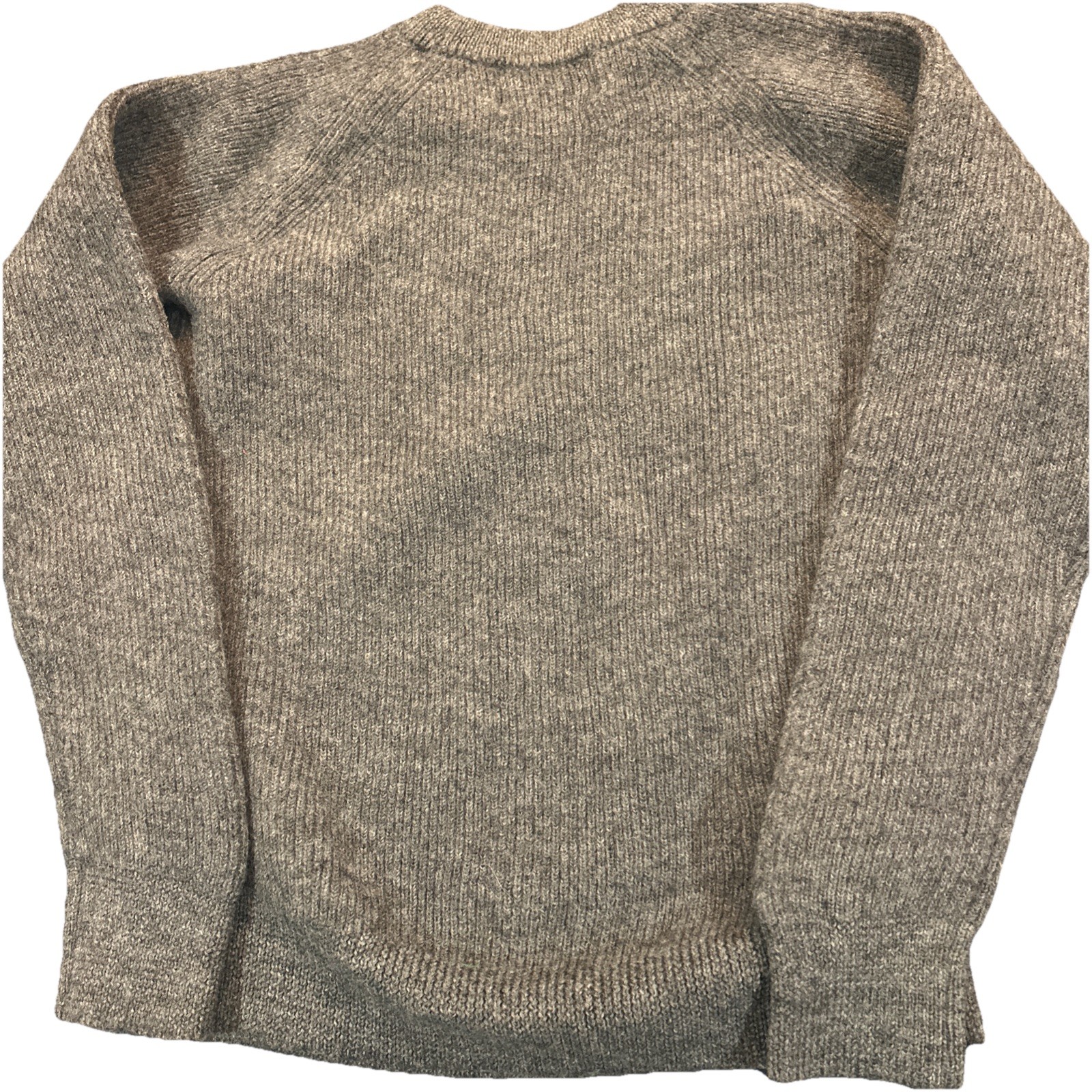 Vincent et Mireille Knit Sweater (Thick) Size 38 Wool Camel Solid Color gallery