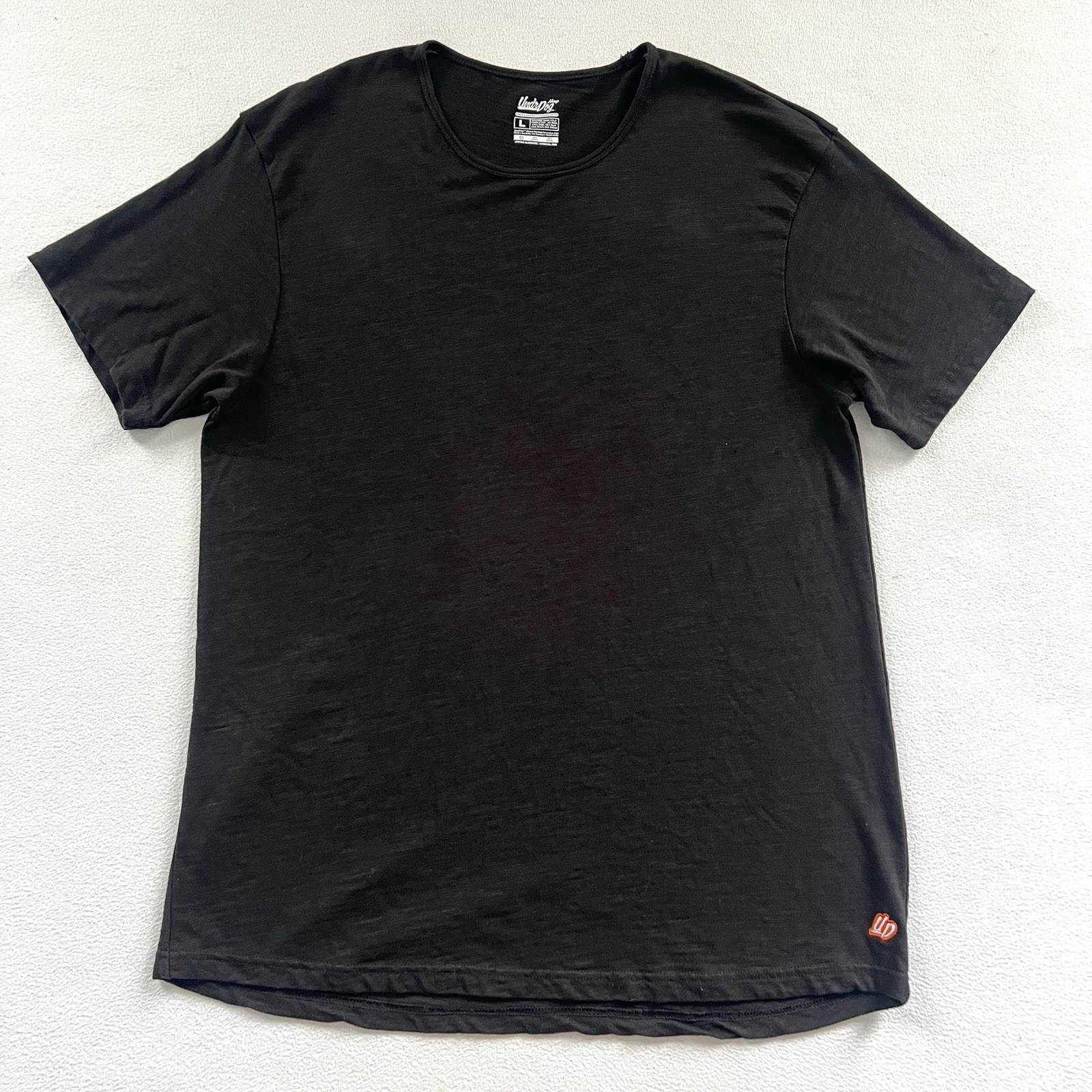 Underdog Undrdog Hemp Black Bamboo Organic Cotton Duraflow Short Sleeve Shirt L gallery