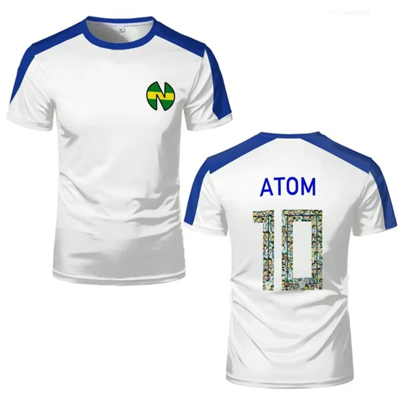 Captain TsubasaSports T-shirts For Men Anime Jersey Cosplay Custom Tops gallery