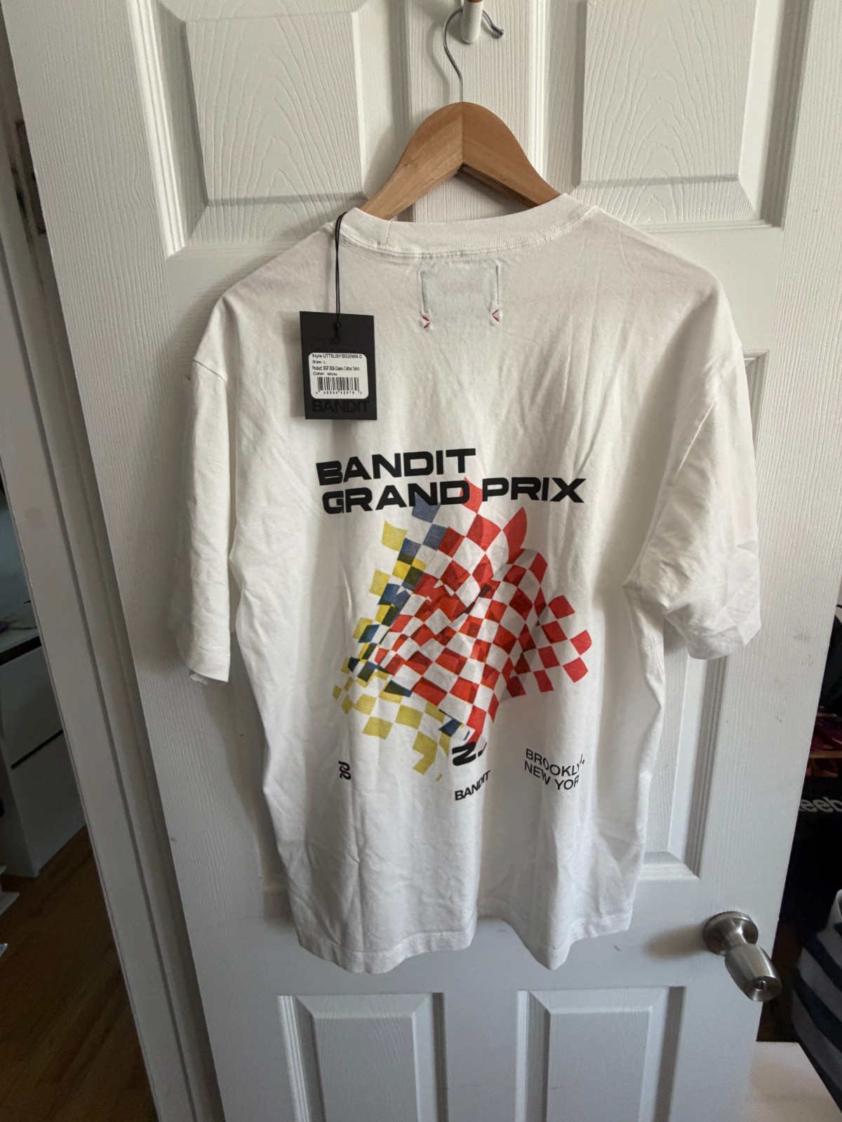 NWT Bandit Grand Prix 2026 Classic Cotton T-Shirt Mens L Rare BGP Brooklyn