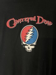 Grateful Dead Skull Logo Graphic Shirt Size XL Black 2005