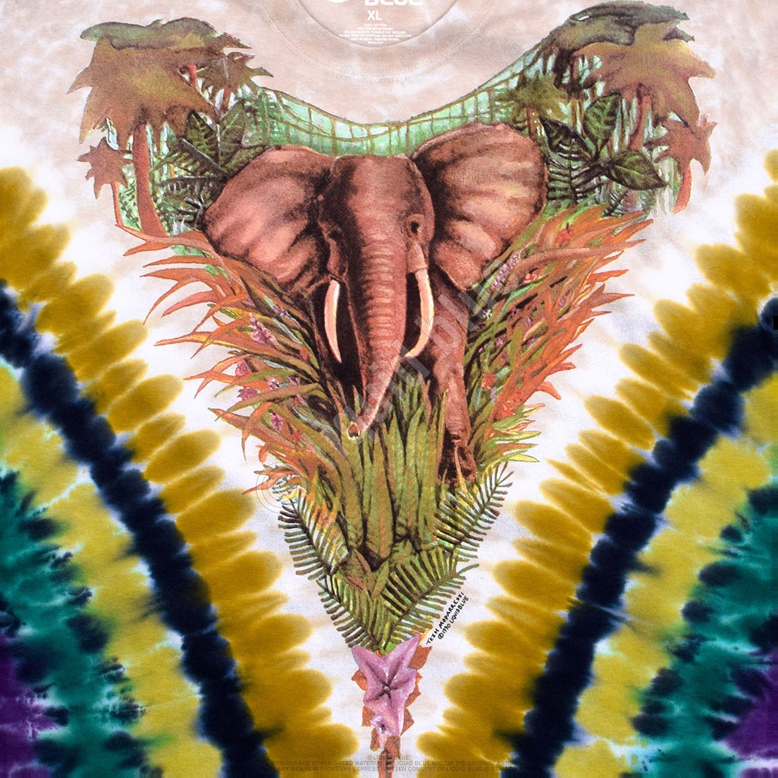 Endangered Tie-Dye T-Shirt Liquid Blue gallery