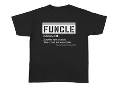 Fun Uncle Definition T-Shirt Unisex T-Shirt Funny Family Tee Cool Uncle Gift