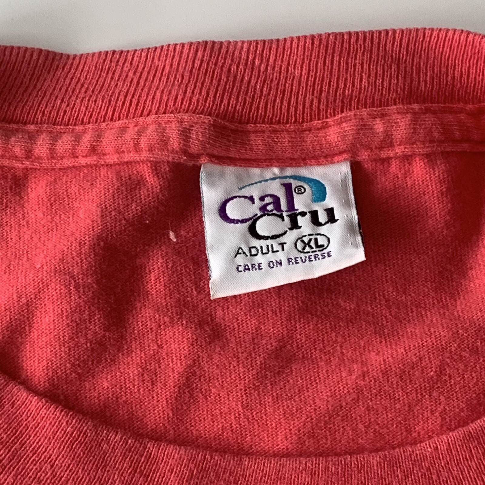 Vintage Graphic T-Shirt Florida Palm Beach XL Cal Cru Tag USA Retro Travel gallery