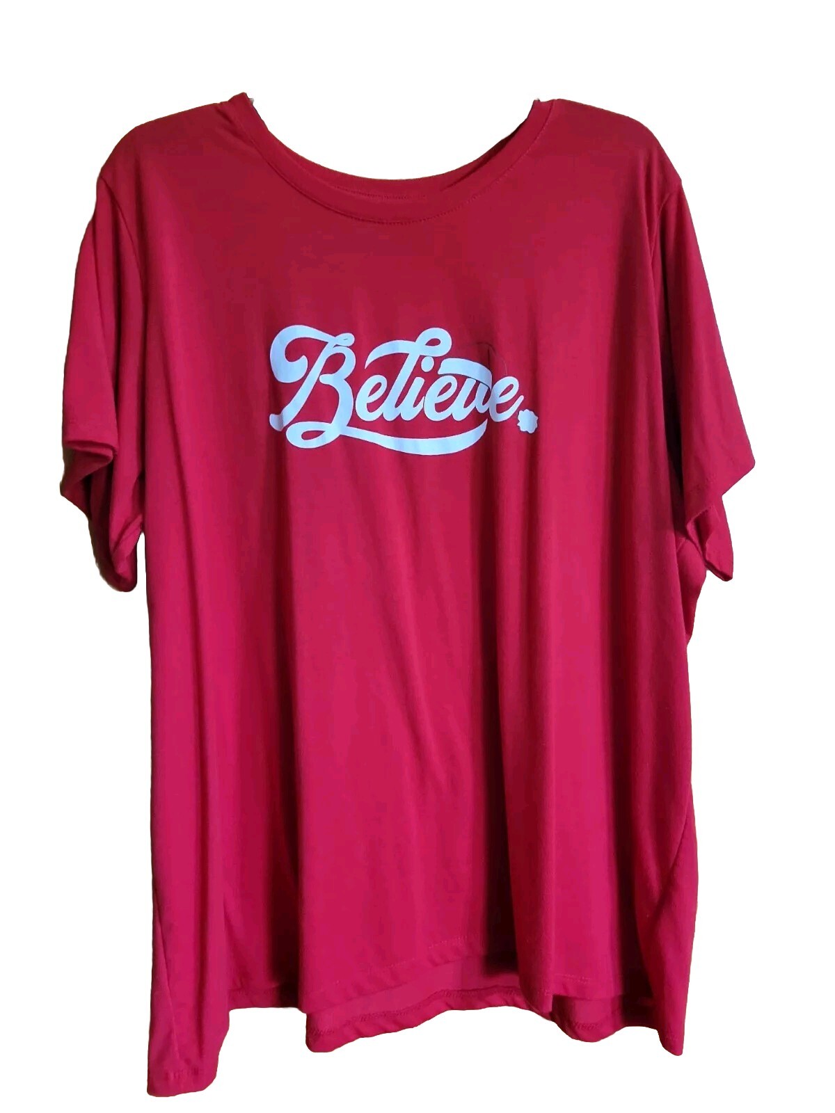 Holiday Time Christmas Believe Mens T Shirt 3X (56x28) gallery