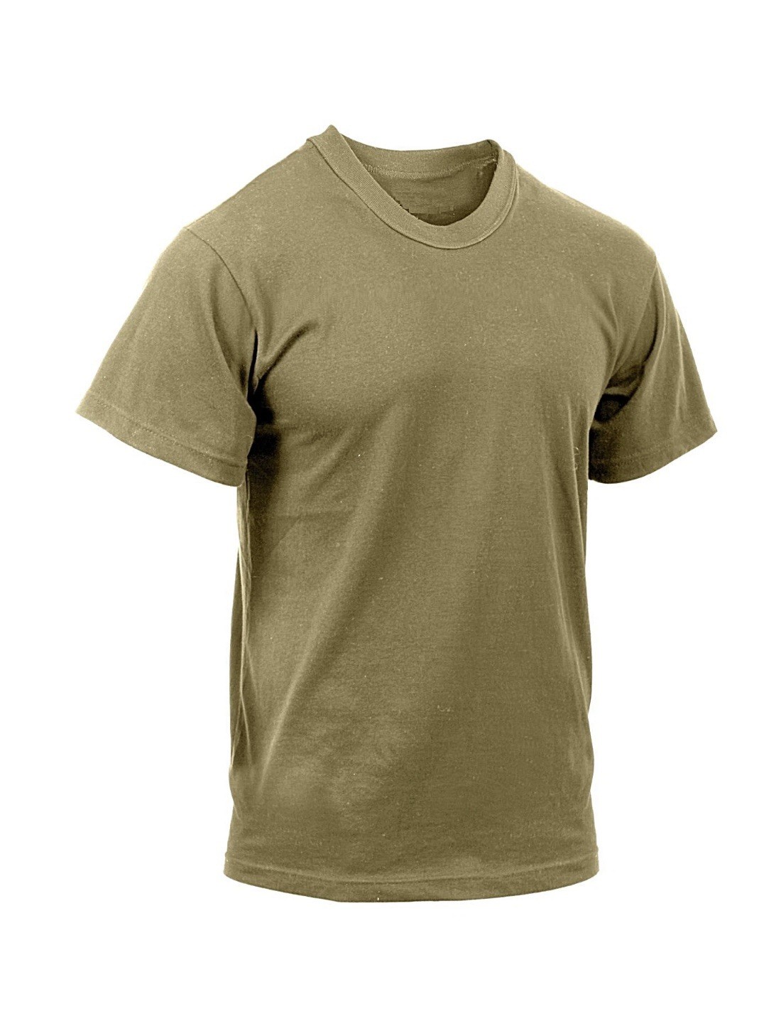 3 PACK -Coyote Brown Official AR 670-1 US Army Compliant Solid Military T-Shirts gallery