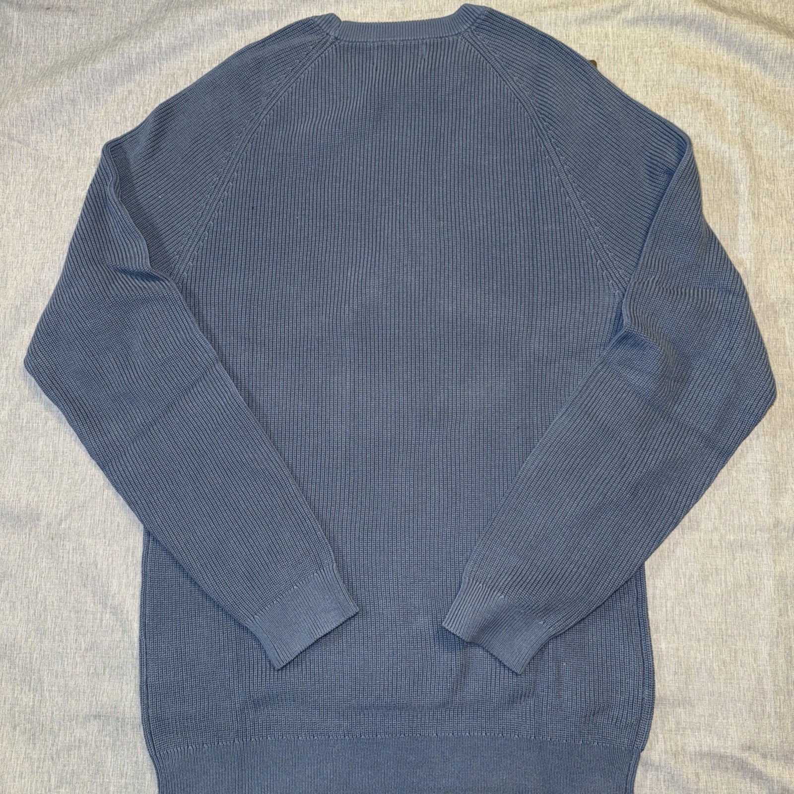 Cotton Knitted Textured Crew Neck Sweater-L-Tailored Athlete gallery
