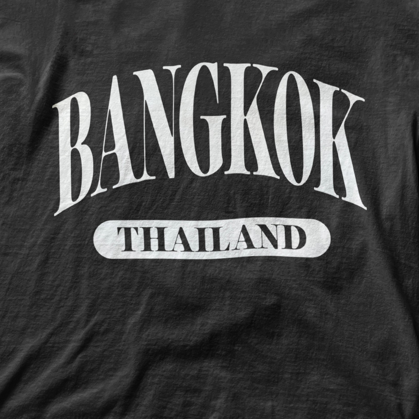 Bangkok Thailand retro vacation souvenir classic tee design gallery