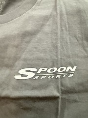 Spoon Sports USA GLOBAL TIME ATTACK FD2 Grey Tee Shirt Medium NEW RARE