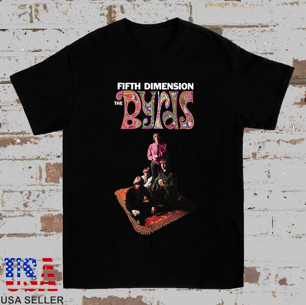 The Byrds Band Album Fifth Dimension T Shirt Full Size S-5XL AL806 gallery