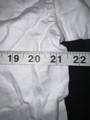 Vintage NOS 90’s Large White Longsleeved Fruit Of The Loom Best Double Stitched.