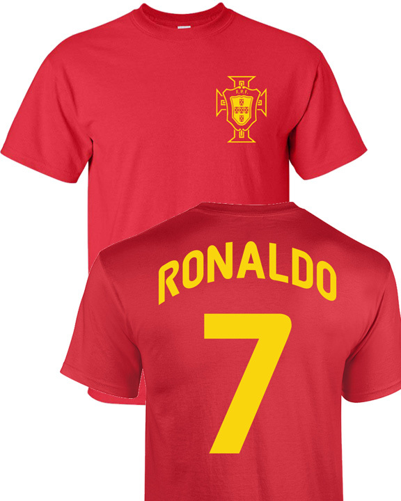 Cristiano Ronaldo Portugal Futbol Player Soccer Team Youth & Adult Tshirt S-5XL gallery