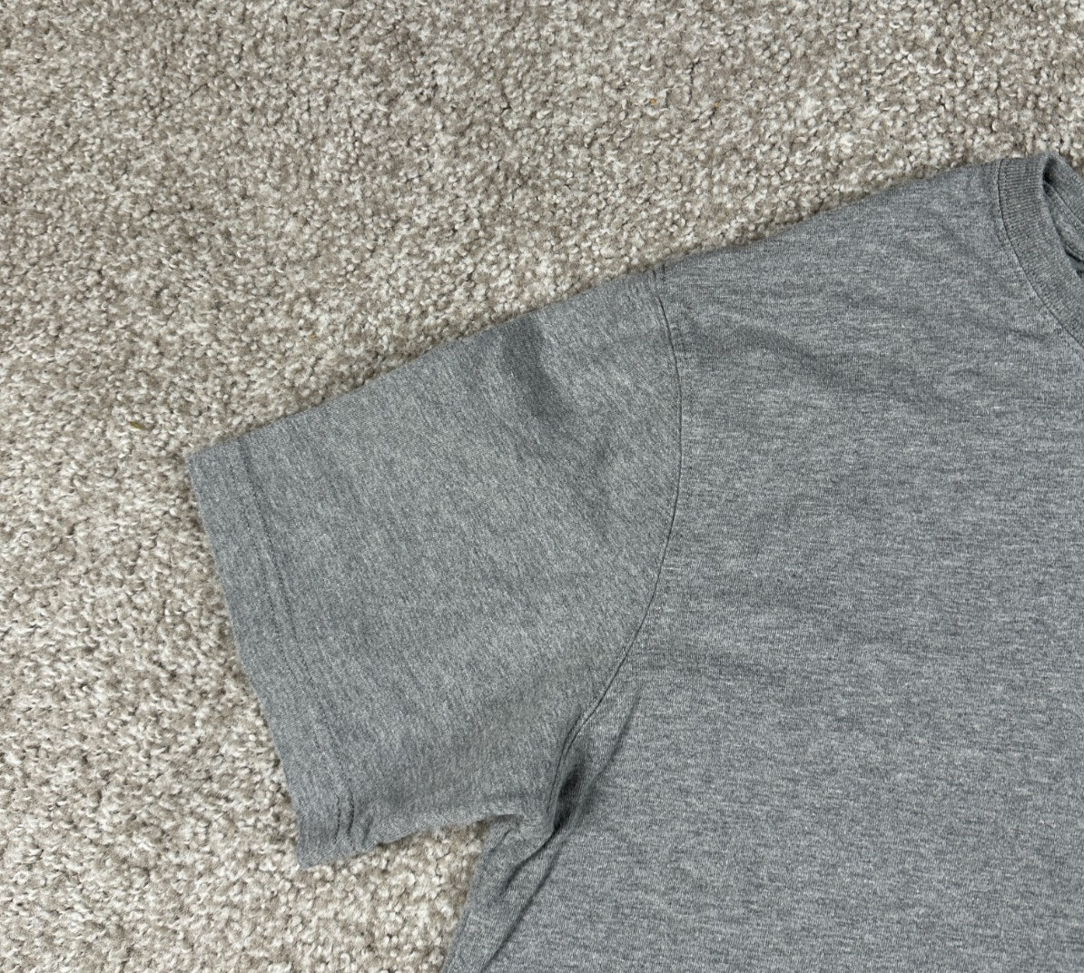 Duluth Trading Shirt Mens Medium Gray Short Sleeve Cotton Longtail Trim Fit gallery