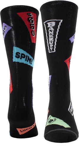 Perri's - Wheel of Fortune - Knit In - Crew Socks [New ] Socks gallery