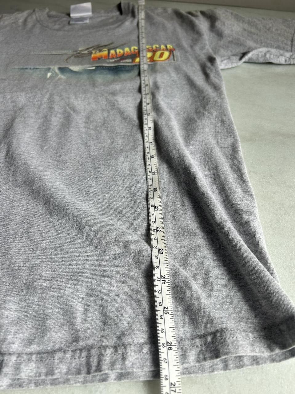 Vintage Tony Stewart #20 Madagascar NASCAR T Shirt Large Chase Authentics Y2K gallery