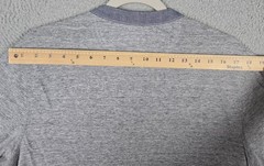 Todd Snyder Chambray Loop Collar Henley T-Shirt Heather Gray Men’s Size Large